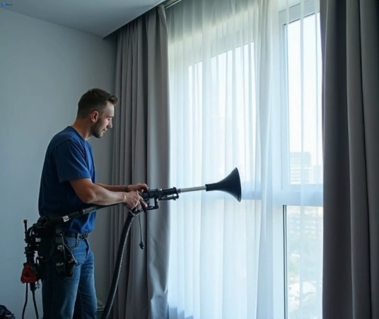 Professional drapes cleaning process tools Matty Curtain Cleaning diamond-creek-vic